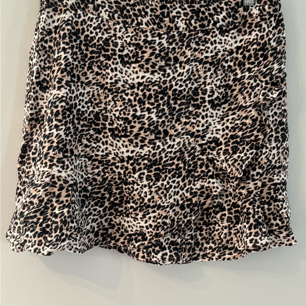 Womens size xl animal print skirt